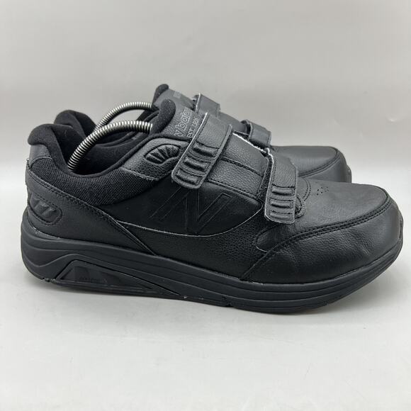New Balance 928v3 Hook Loop Sneakers Men Size 11 4E Wide Black Comfort Low Shoes - Picture 1 of 9